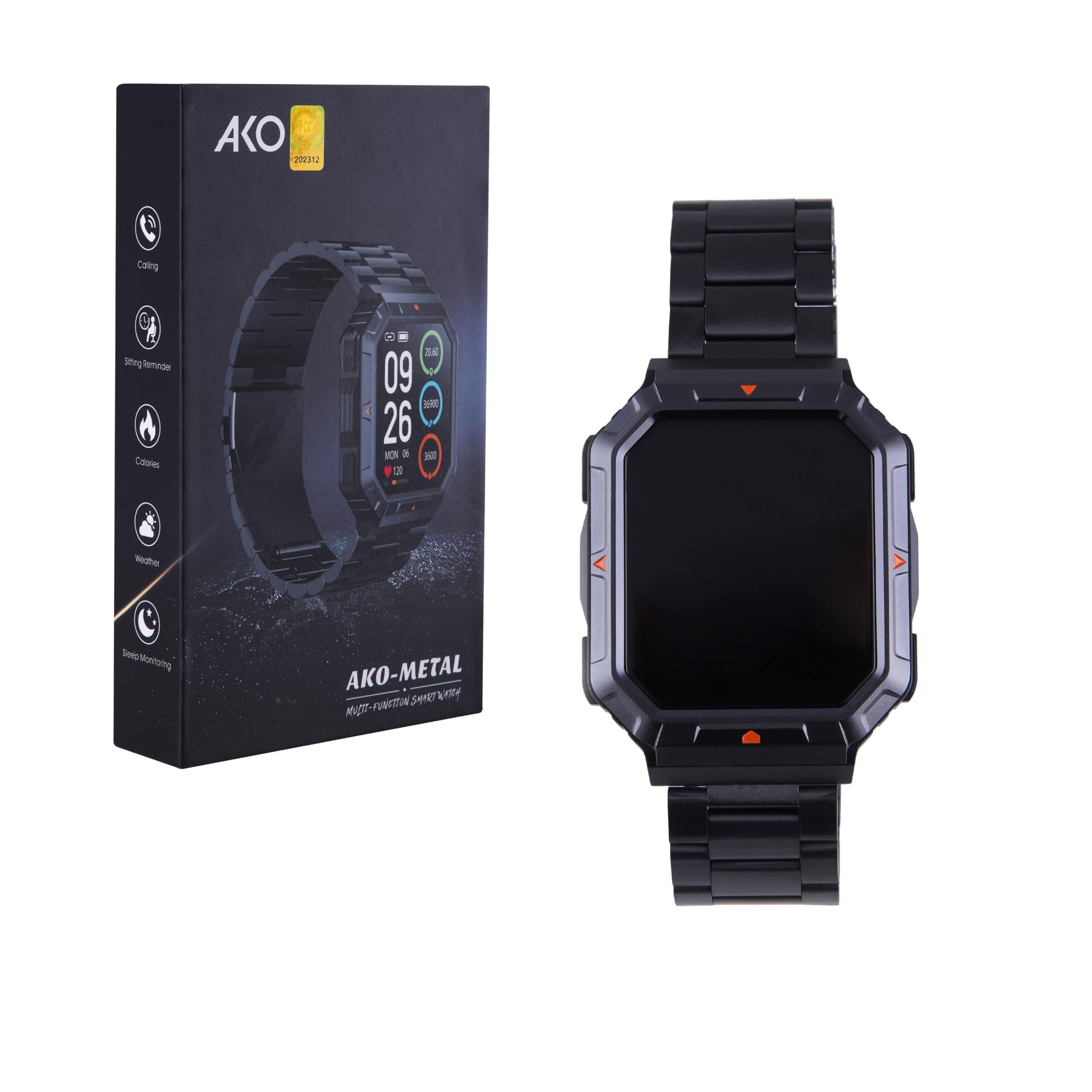 ساعت هوشمند آکو مدل AKO- METAL اورجینال 6 ماه گارانتی
