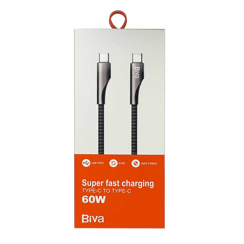 کابل Type-C به Type-C برند Biva مدل B001