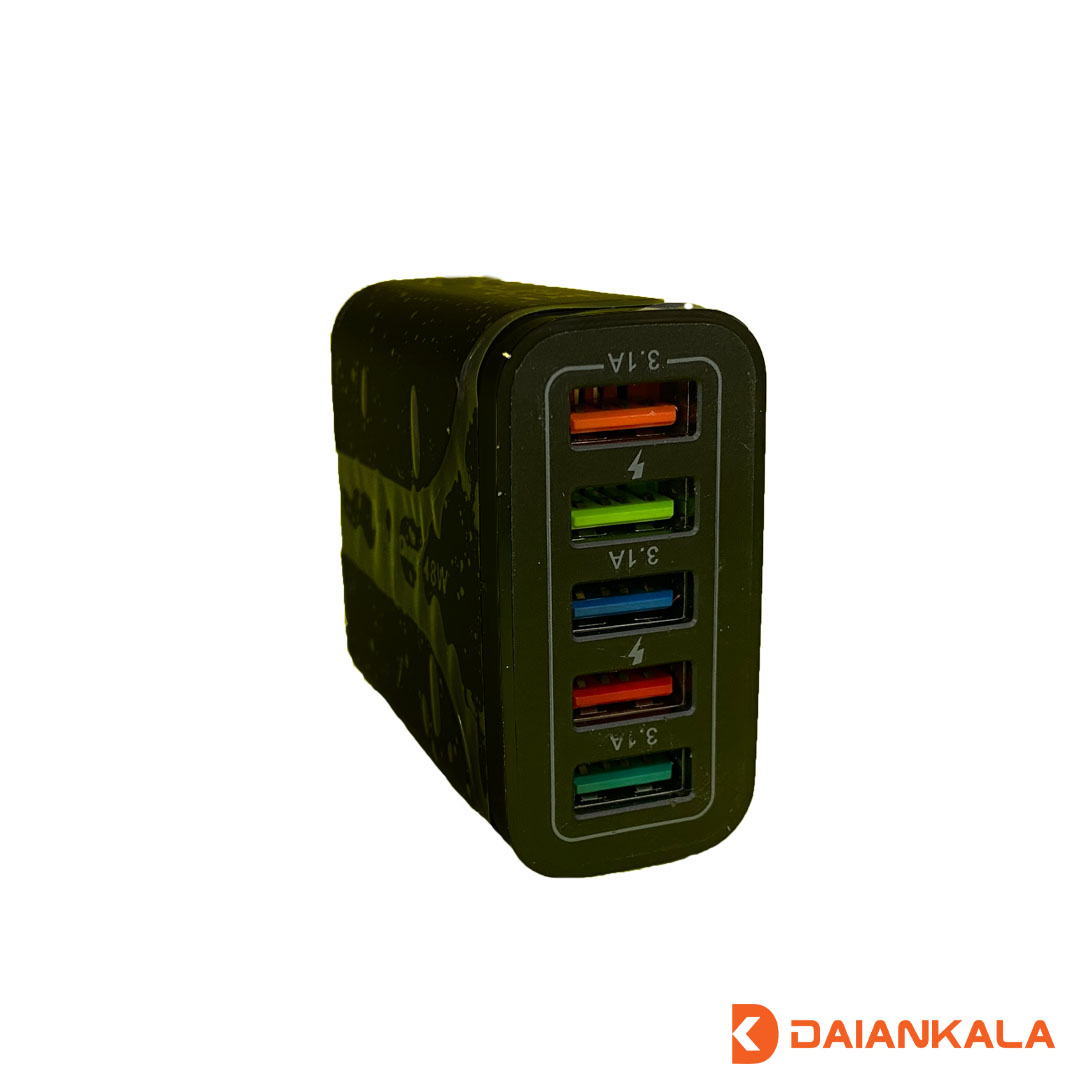 آداپتور 48 وات 5 پورت مدل a501-2