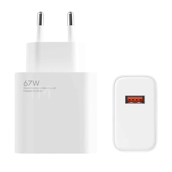 آداپتور شیائومی مدل 67 وات تایپ سی
