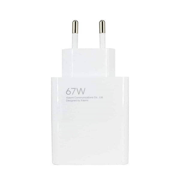 آداپتور شیائومی مدل 67 وات اورجینال تایپ سی