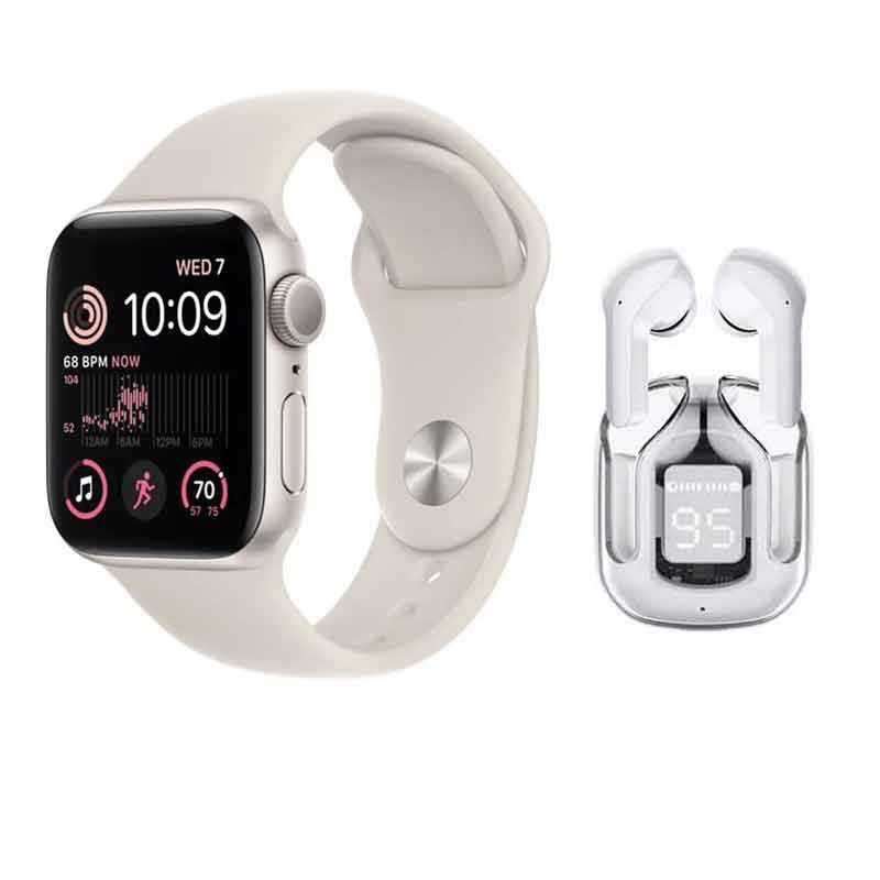 ساعت هوشمند اولترا مدل برند WISME مدل WS-77 MAX به همراه ایرپاد