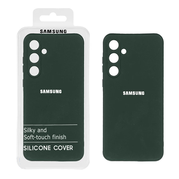 قاب سیلیکونی گوشی موبایل سامسونگ Galaxy A55 محافظ لنز دار