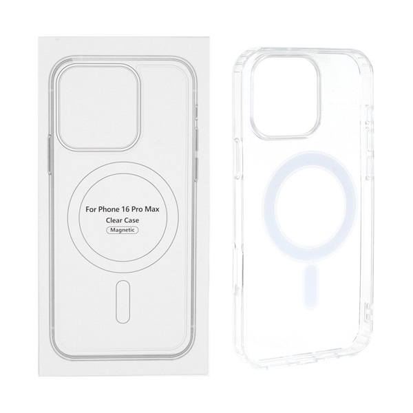 قاب گوشی اپل iPhone 16 Pro Max مدل Clear Case