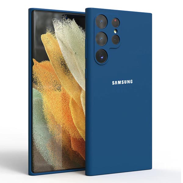 قاب سیلیکونی سامسونگ Galaxy S22/S23 Ultra مدل محافظ دوربین