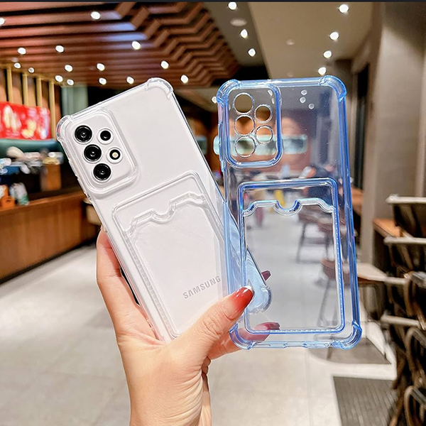 قاب شفاف ایربگ دار جا کارتی Samsung Galaxy S23/S22 Ultra