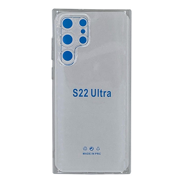 قاب ژله ای Samsung S22 Ultra مدل ژله ای محافظ لنز دار
