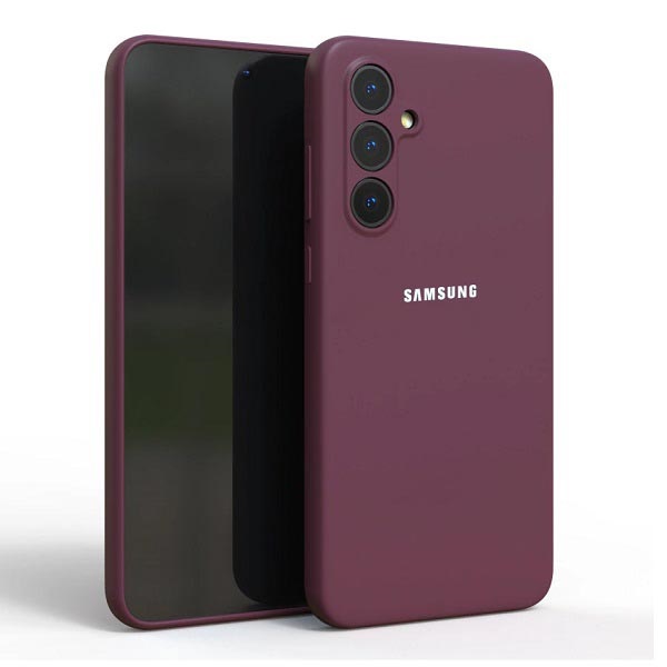 کاور گوشی سامسونگ Galaxy a34 مدل سیلیکونی محافظ لنزدار