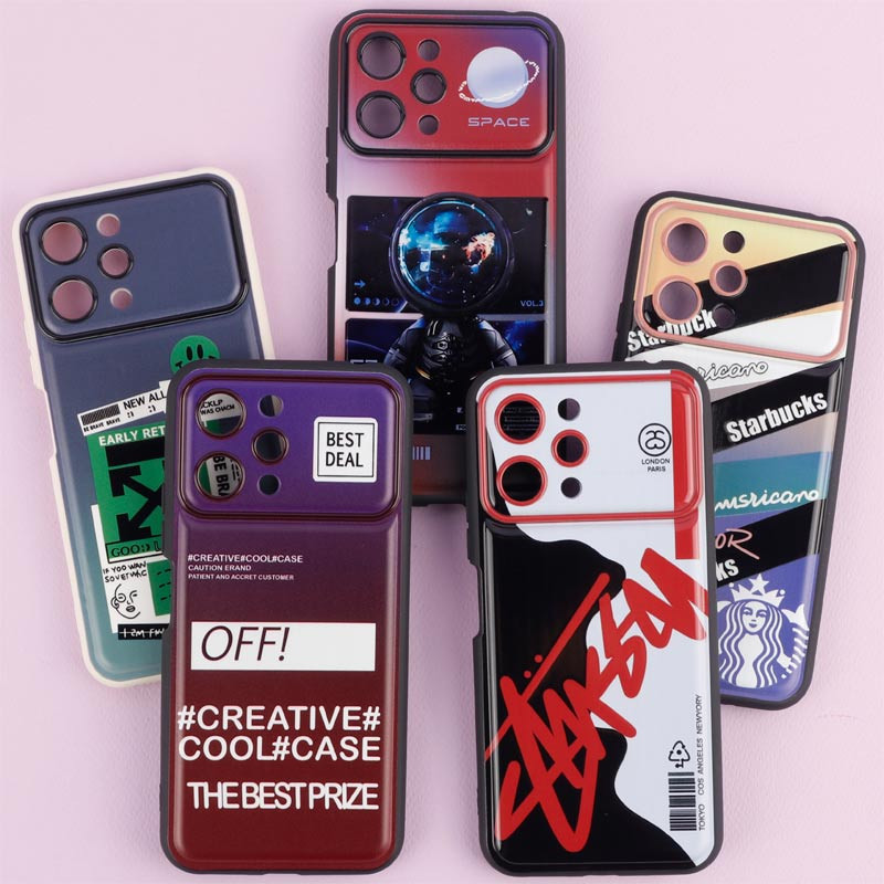 قاب فانتزی طرح دار لنز برجسته برای Galaxy A14