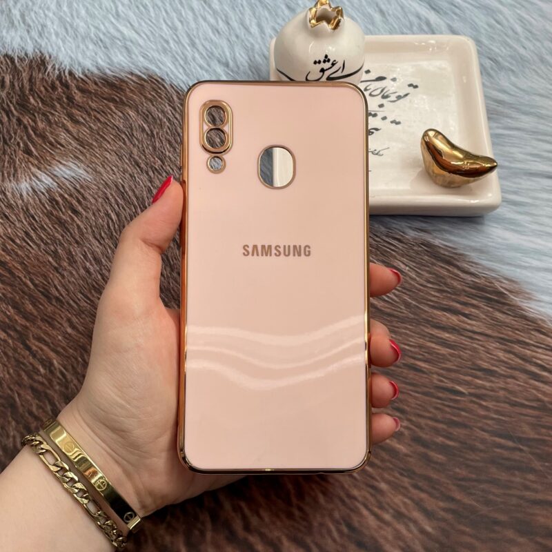 قاب مای کیس دور طلایی برای Samsung Galaxy A20/A30 دور طلایی