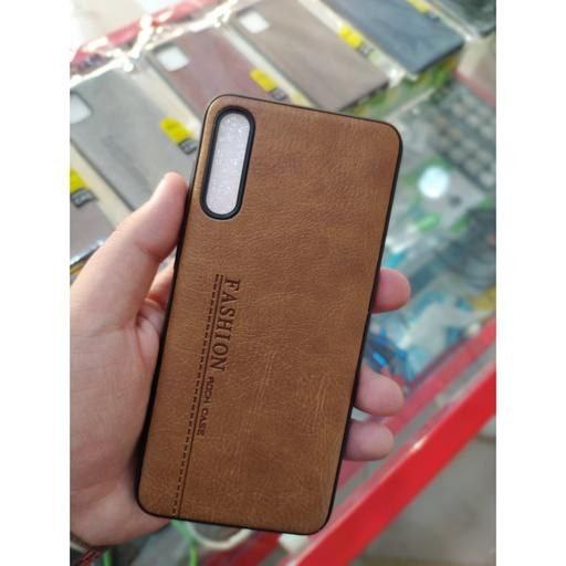 قاب گوشی Galaxy M51 سامسونگ چرمی دور سیلیکونی