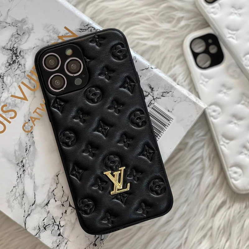 قاب چرمی برجسته LV لویی ویتون اپل iphone 14 Plus