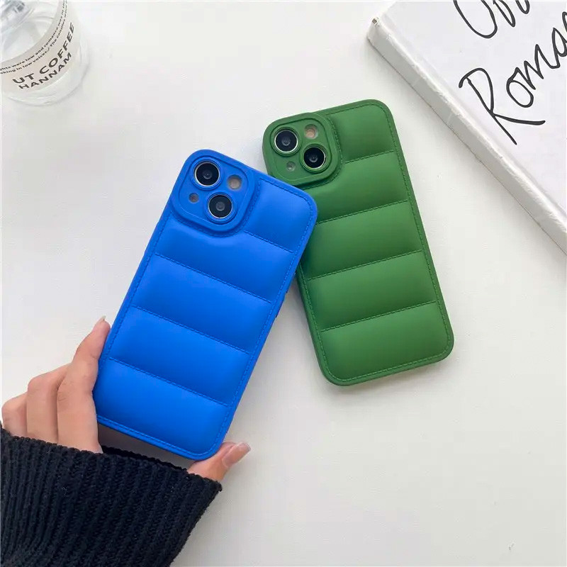 قاب ژله ای پافری اپل iPhone 13 مدل محافظ لنزدار