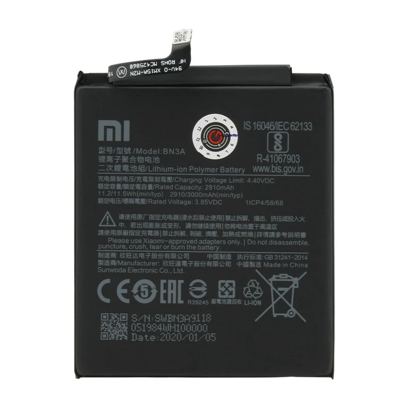باتری موبایل مدل BN3A موبایل شیائومی Redmi Go