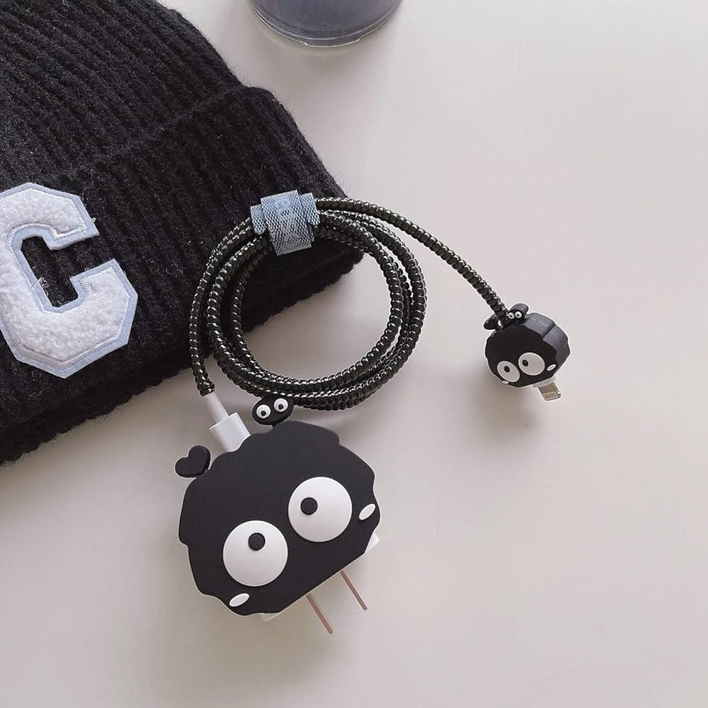 کاور و محافظ شارژر دیواری 20w اپل و آیفون مدل میکروب سیلیکون اورجینال