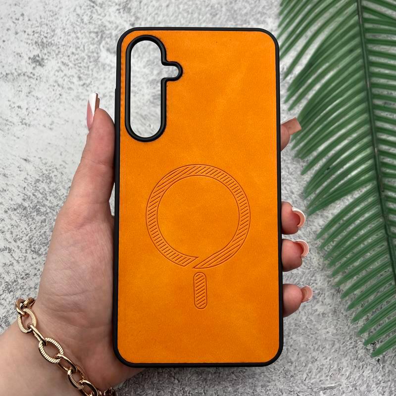 قاب گوشی Galaxy A56 سامسونگ مخمل سیلیکونی طرح مگ سیف Magsafe اسپرت