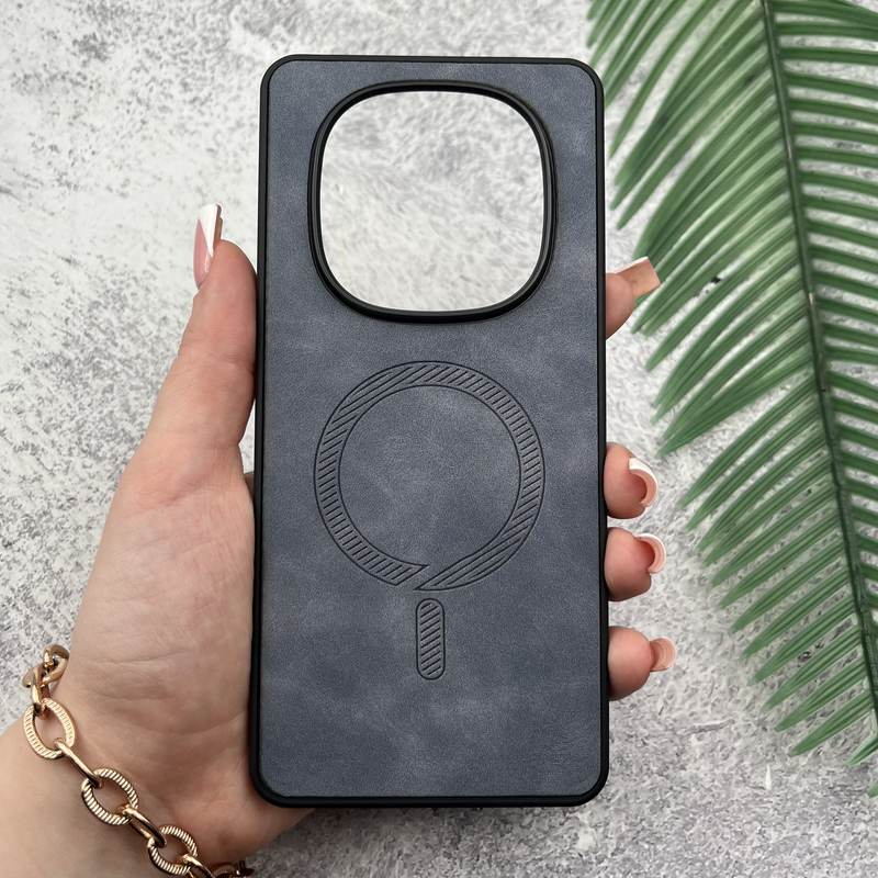قاب گوشی Note 14 Pro شیائومی مخمل سیلیکونی طرح مگ سیف Magsafe اسپرت