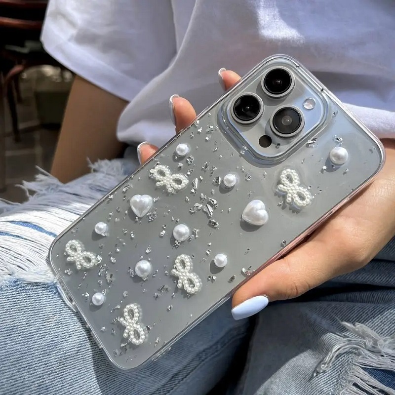 قاب پاپیون بلوری برای آیفون iPhone 15 Pro Max