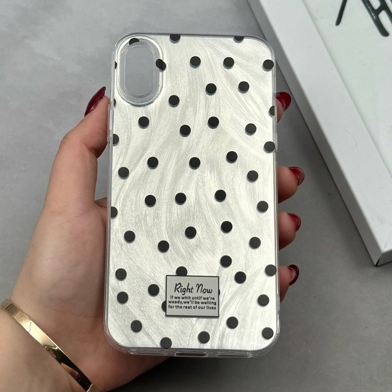 قاب گوشی iPhone X/XS طرح خال خالی (اورجینال)