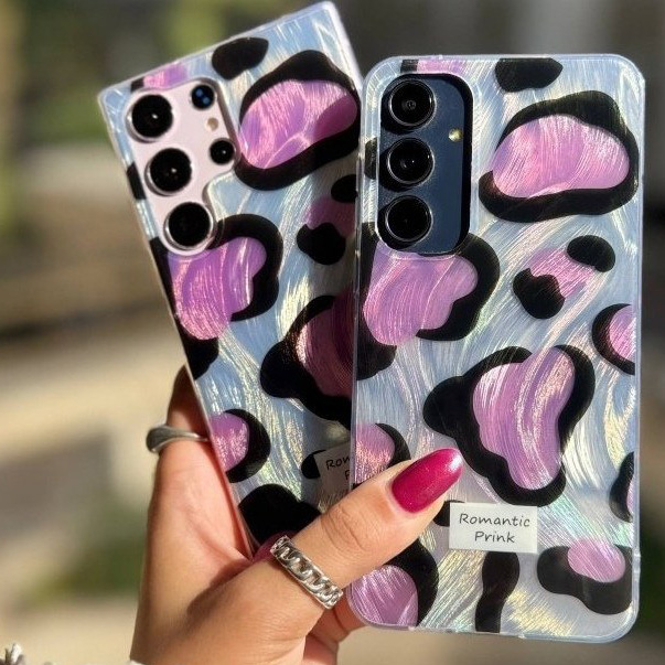 قاب گوشی Redmi Note 10 Pro 4G طرح پلنگی صورتی | گرید A | لبه TPU ضد زردی