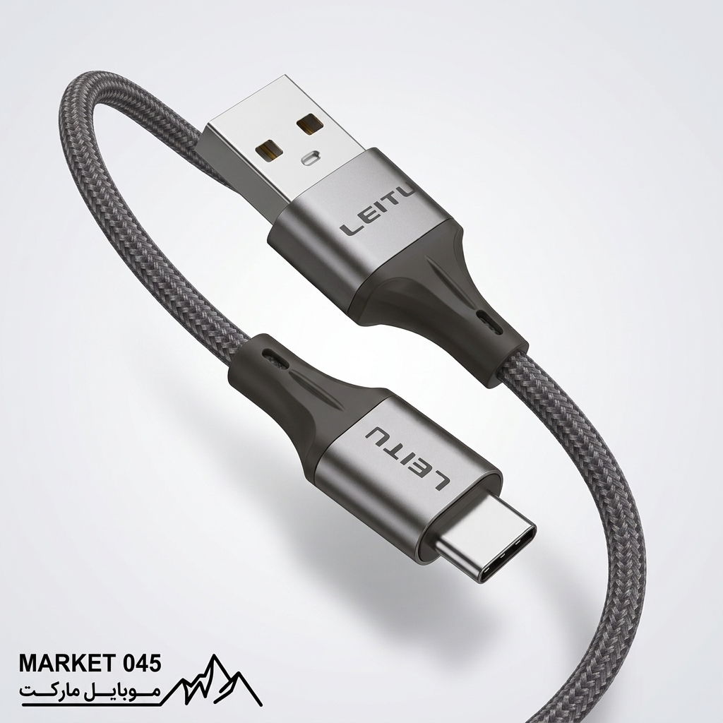 کابل تبدیل USB به Type-C لیتو مدل LD-44 طول 1متر