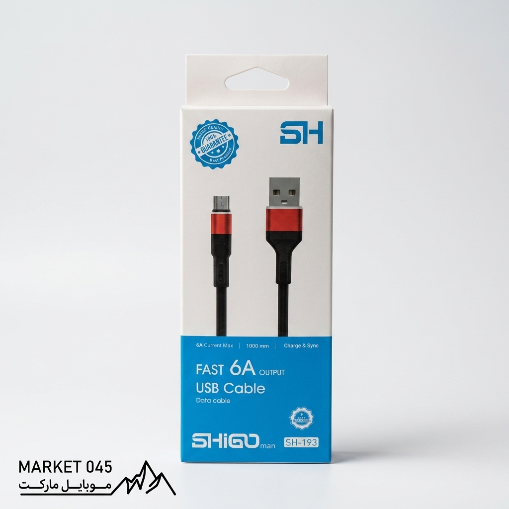 کابل شارژ شیگو Micro-USB مدل (Micro) مناسب شارژ و انتقال دیتا