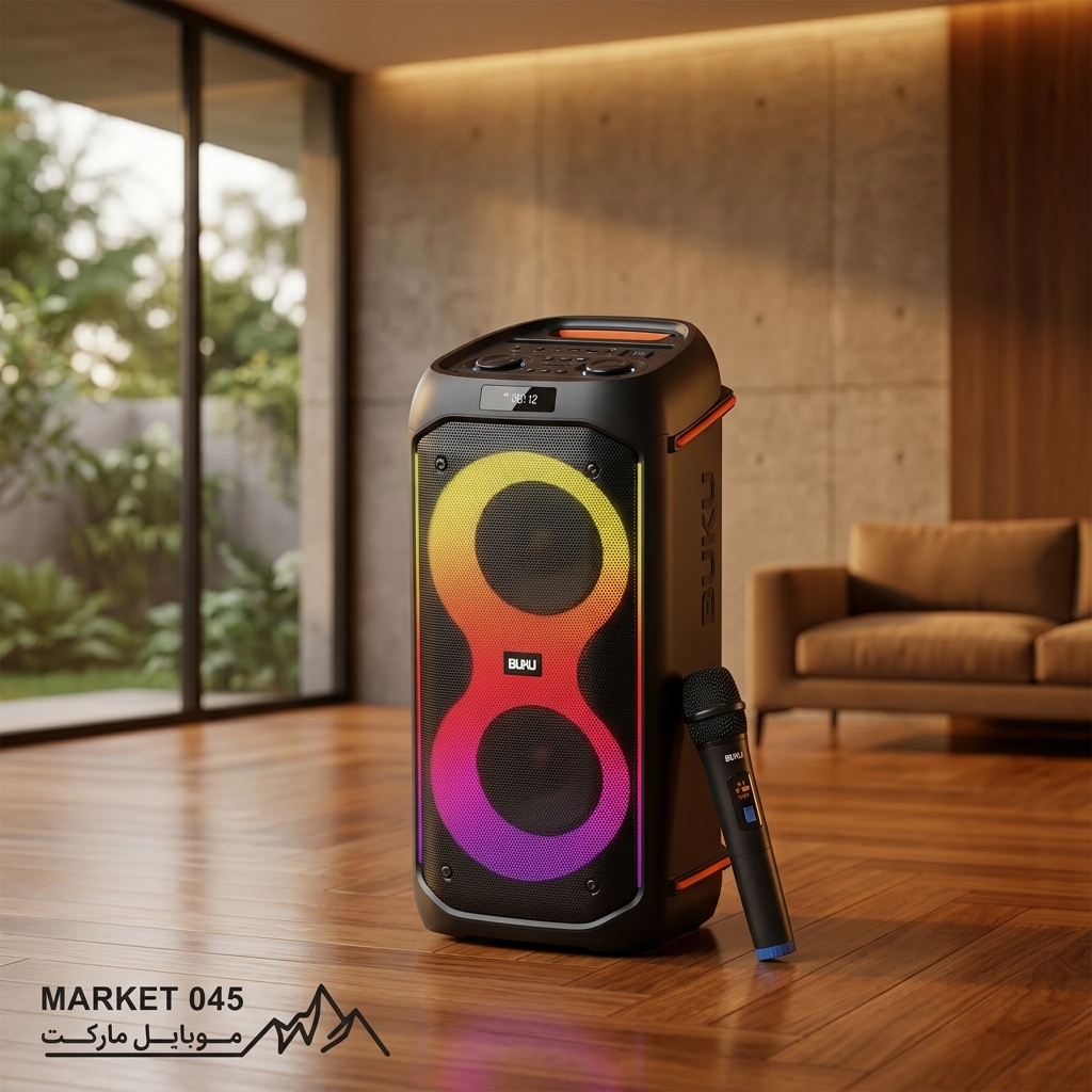اسپیکر بلوتوثی بوکو BS-080 | قابل حمل با گارانتی 6 ماهه